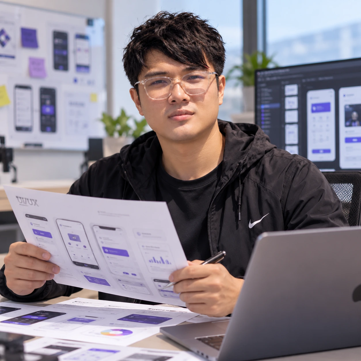 Portrait of Adrian Cruz, UI/UX & Product Designer at Vortex Digital
